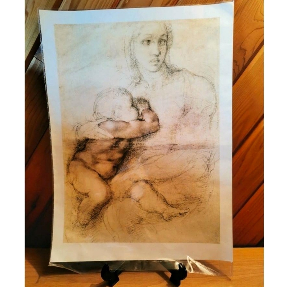 Michelangelo "Madonna and Child" Print
